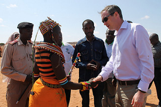 UK International Development Minister visits HSNP Marsabit